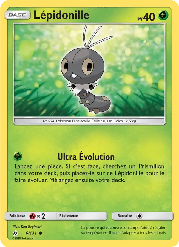 Lépidonille — carte 6 de l’extension Lumière Interdite