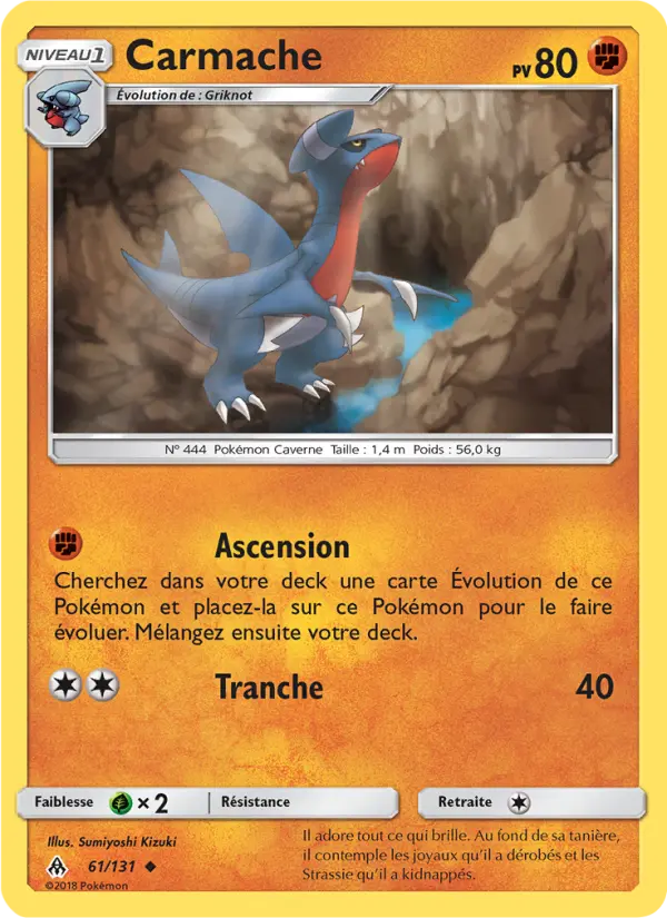 Carmache — carte 61 de l’extension Lumière Interdite