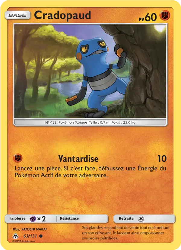 Cradopaud — carte 63 de l’extension Lumière Interdite