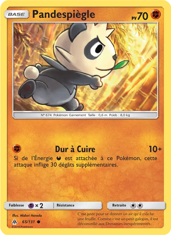 Pandespiègle — carte 65 de l’extension Lumière Interdite