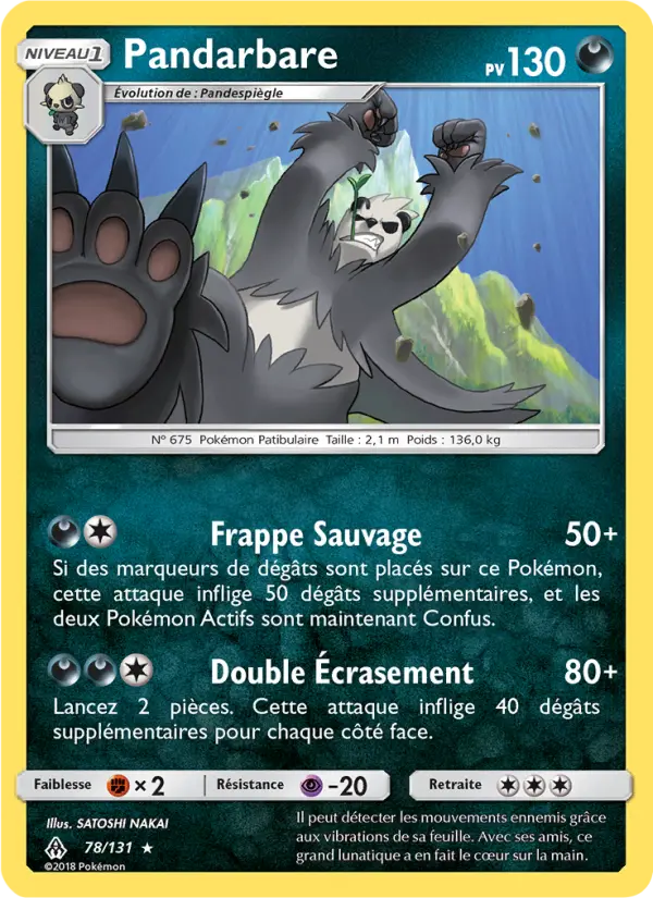 Pandarbare — carte 78 de l’extension Lumière Interdite