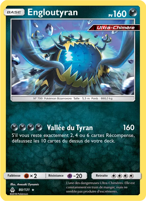 Engloutyran — carte 80 de l’extension Lumière Interdite