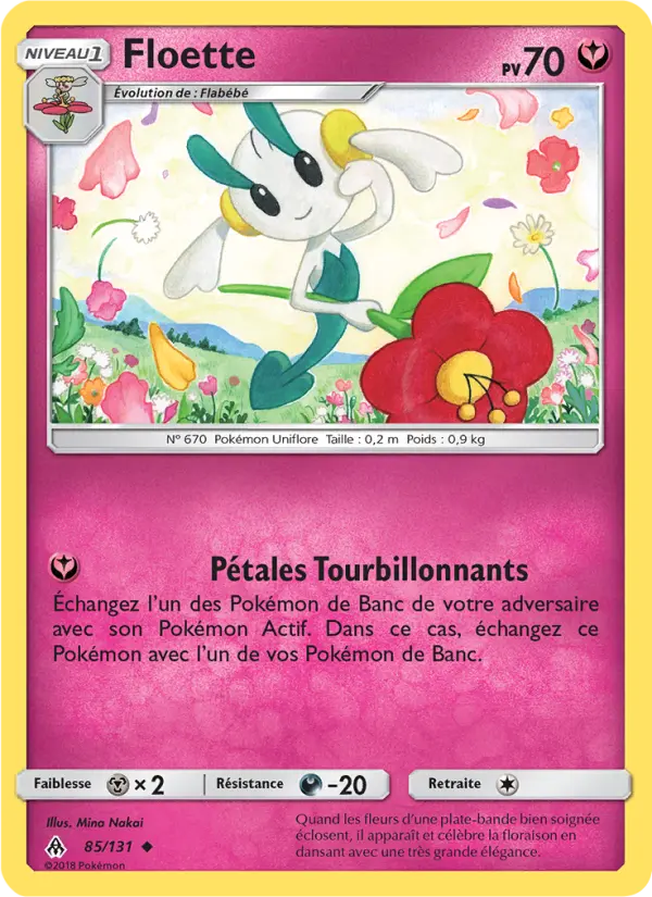 Floette — carte 85 de l’extension Lumière Interdite