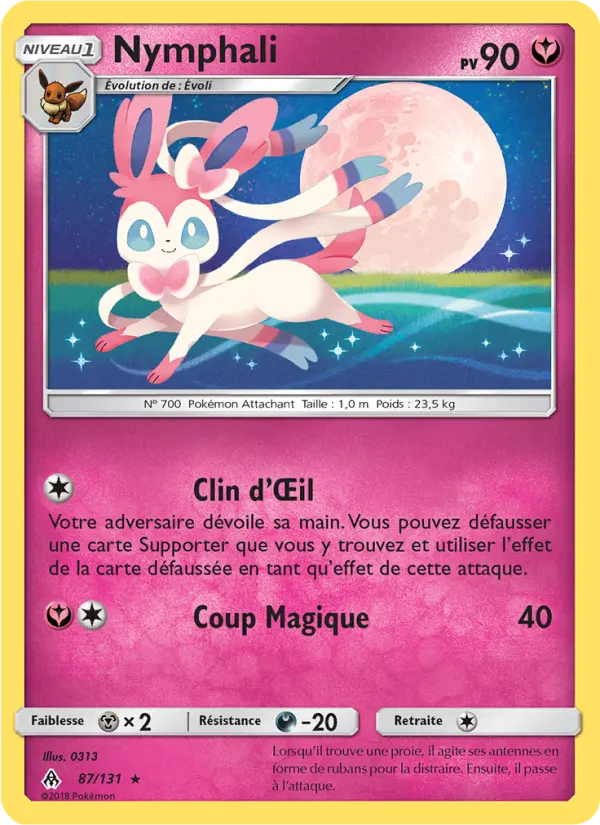 Nymphali — carte 87 de l’extension Lumière Interdite