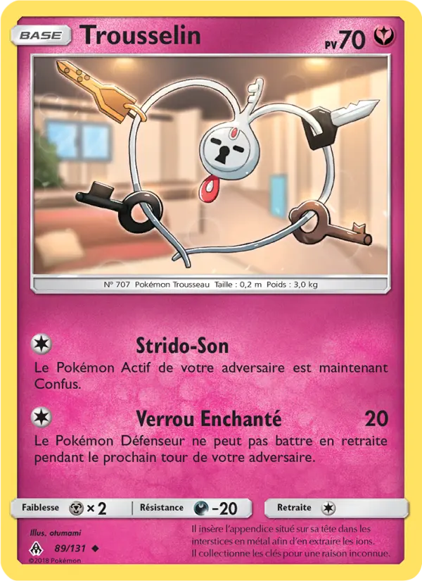 Trousselin — carte 89 de l’extension Lumière Interdite
