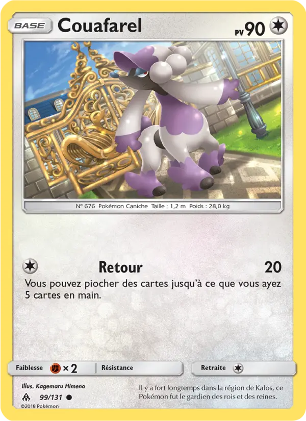 Couafarel — carte 99 de l’extension Lumière Interdite