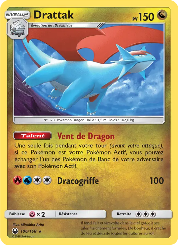 Drattak — carte 106 de l’extension Tempête Céleste