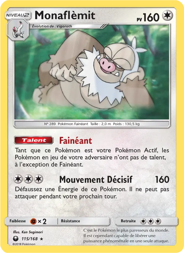Monaflèmit — carte 115 de l’extension Tempête Céleste