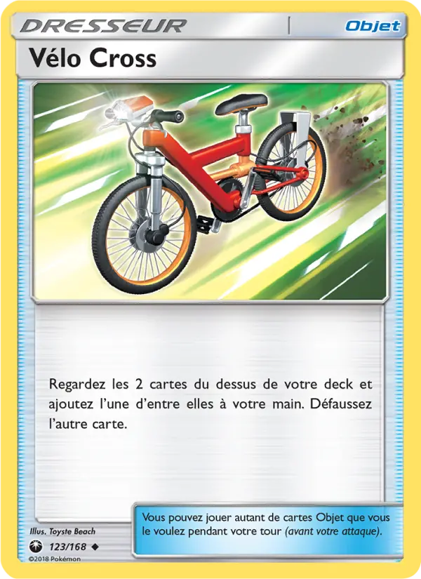 Vélo Cross — carte 123 de l’extension Tempête Céleste