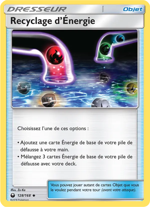 Recyclage d’Énergie — carte 128 de l’extension Tempête Céleste