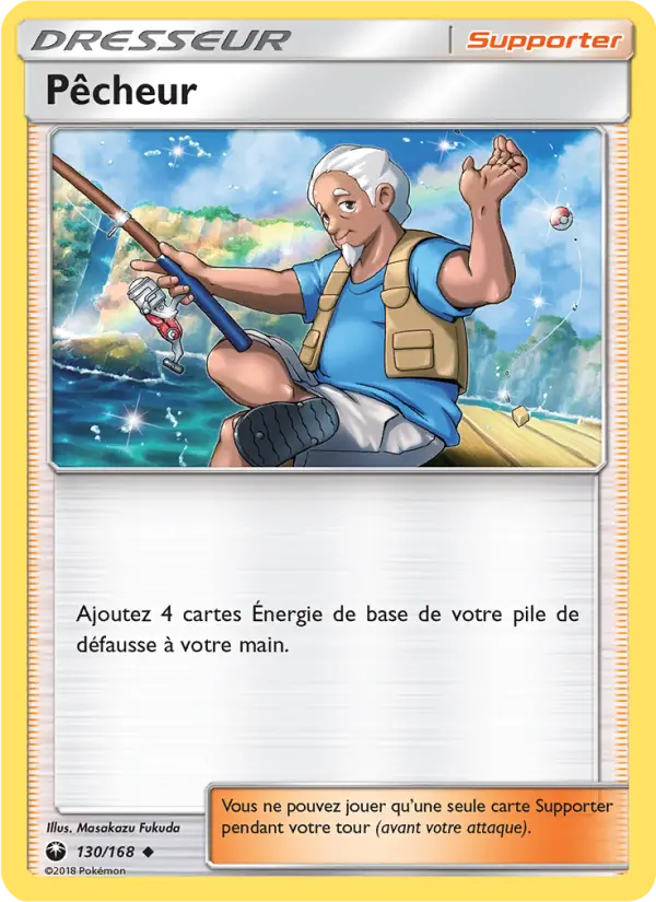 Pêcheur — carte 130 de l’extension Tempête Céleste