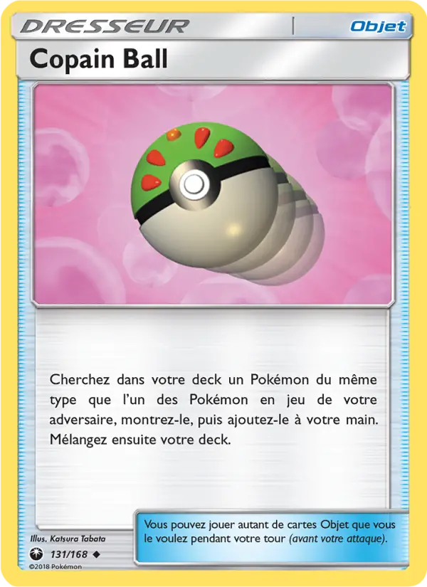 Copain Ball — carte 131 de l’extension Tempête Céleste
