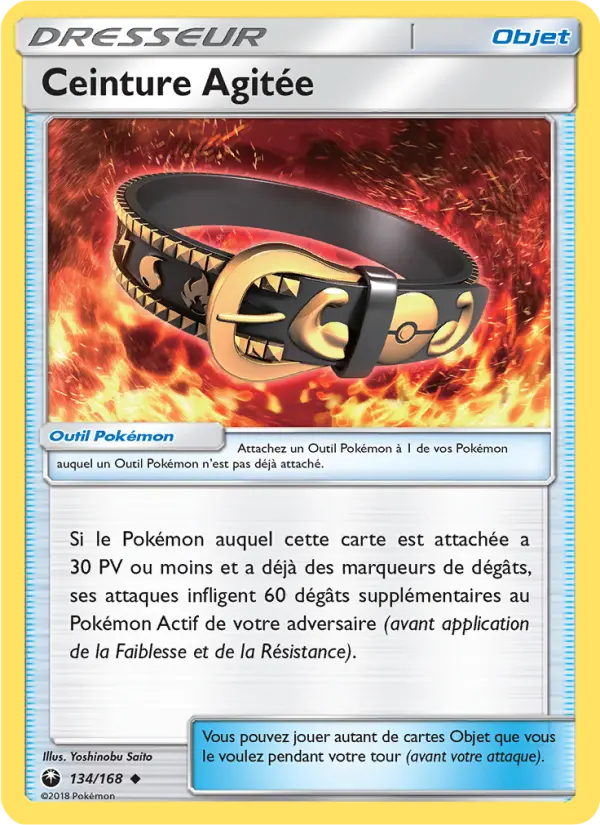 Ceinture Agitée — carte 134 de l’extension Tempête Céleste