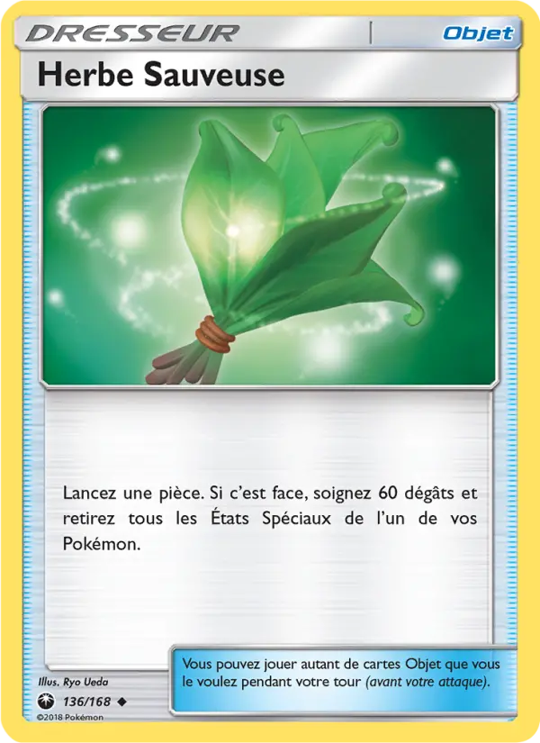 Herbe Sauveuse — carte 136 de l’extension Tempête Céleste
