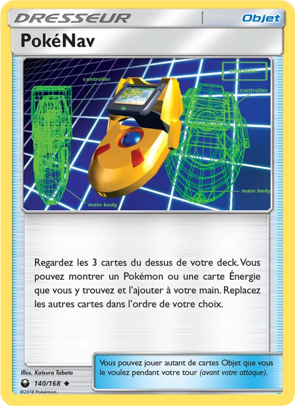 PokéNav — carte 140 de l’extension Tempête Céleste