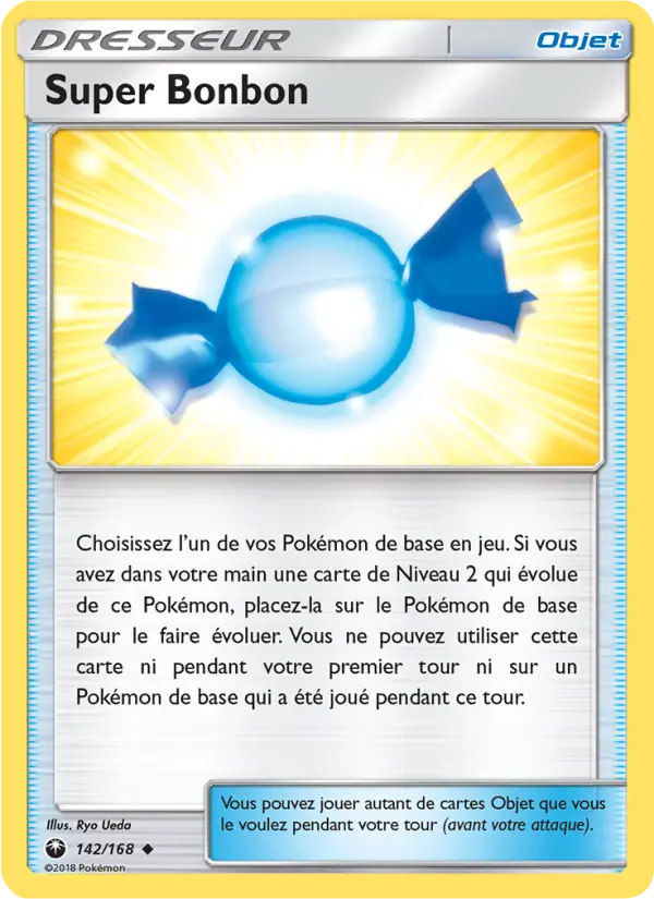 Super Bonbon — carte 142 de l’extension Tempête Céleste