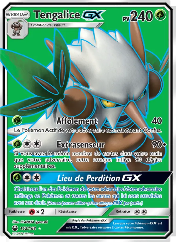 Tengalice GX — carte 152 de l’extension Tempête Céleste