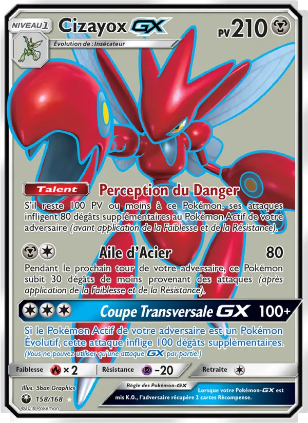Cizayox GX — carte 158 de l’extension Tempête Céleste