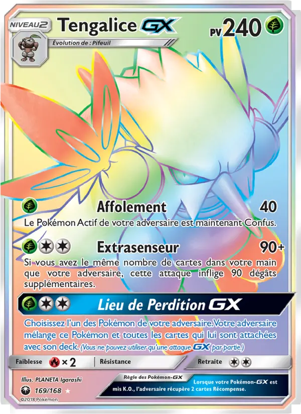 Tengalice GX — carte 169 de l’extension Tempête Céleste