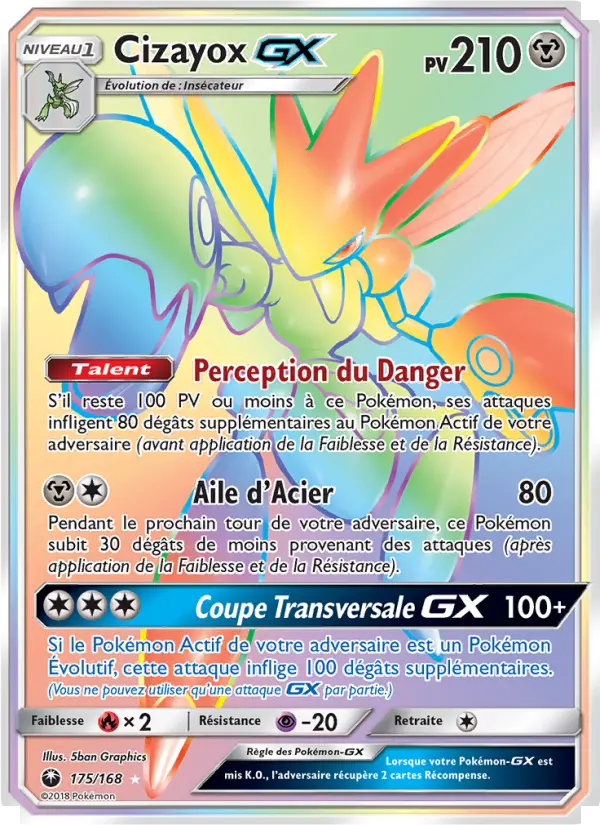 Cizayox GX — carte 175 de l’extension Tempête Céleste