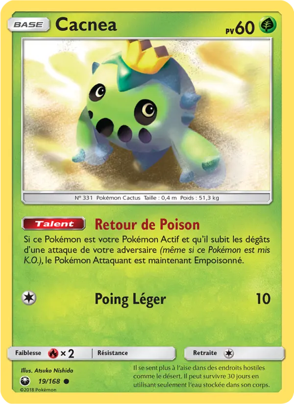 Cacnea — carte 19 de l’extension Tempête Céleste