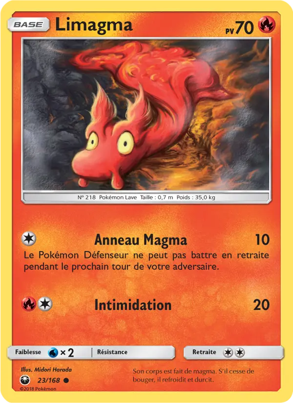 Limagma — carte 23 de l’extension Tempête Céleste