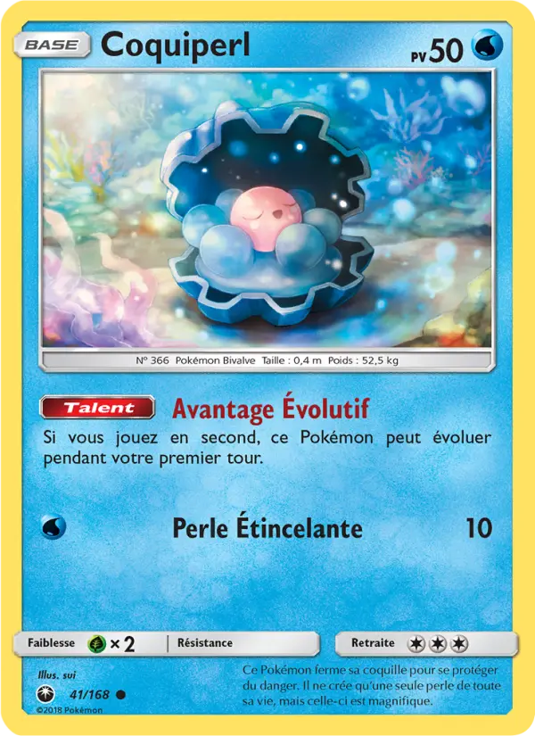 Coquiperl — carte 41 de l’extension Tempête Céleste