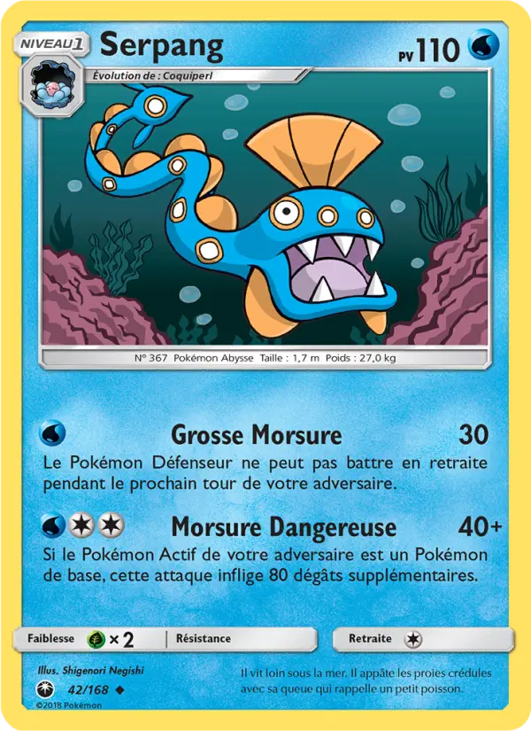 Serpang — carte 42 de l’extension Tempête Céleste