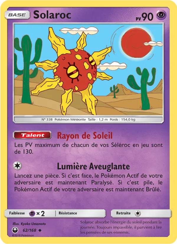 Solaroc — carte 62 de l’extension Tempête Céleste