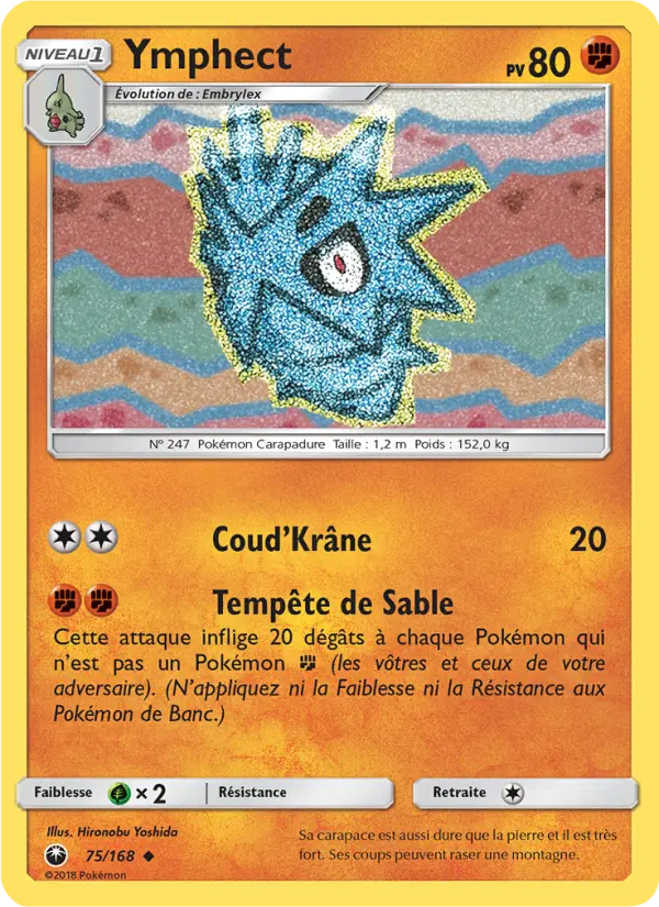Ymphect — carte 75 de l’extension Tempête Céleste