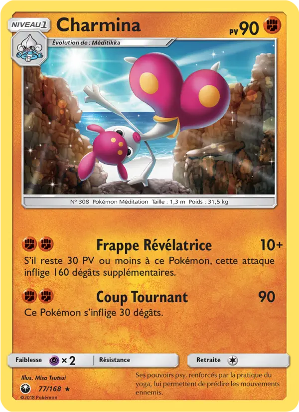 Charmina — carte 77 de l’extension Tempête Céleste