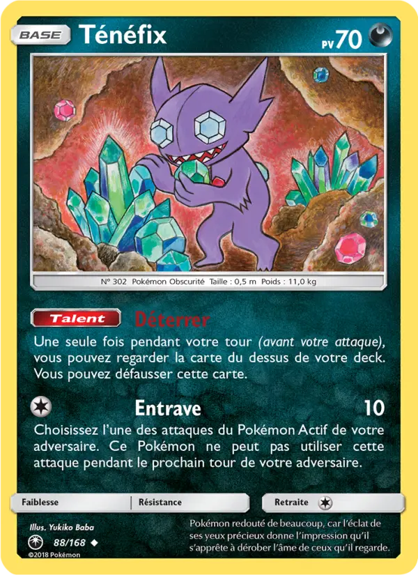 Ténéfix — carte 88 de l’extension Tempête Céleste