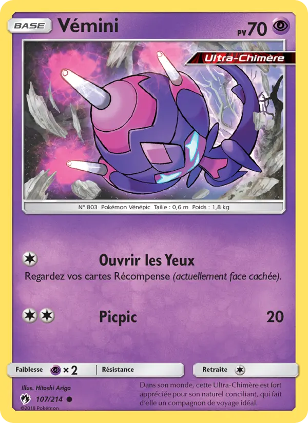 Vémini — carte 107 de l’extension Tonnerre Perdu