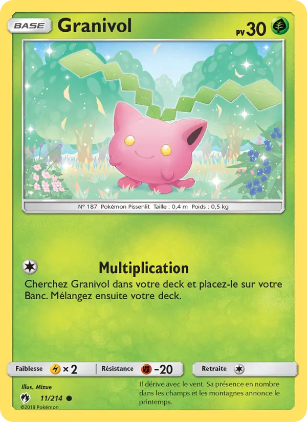 Granivol — carte 11 de l’extension Tonnerre Perdu