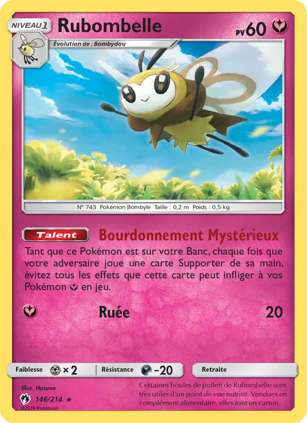 Rubombelle — carte 146 de l’extension Tonnerre Perdu