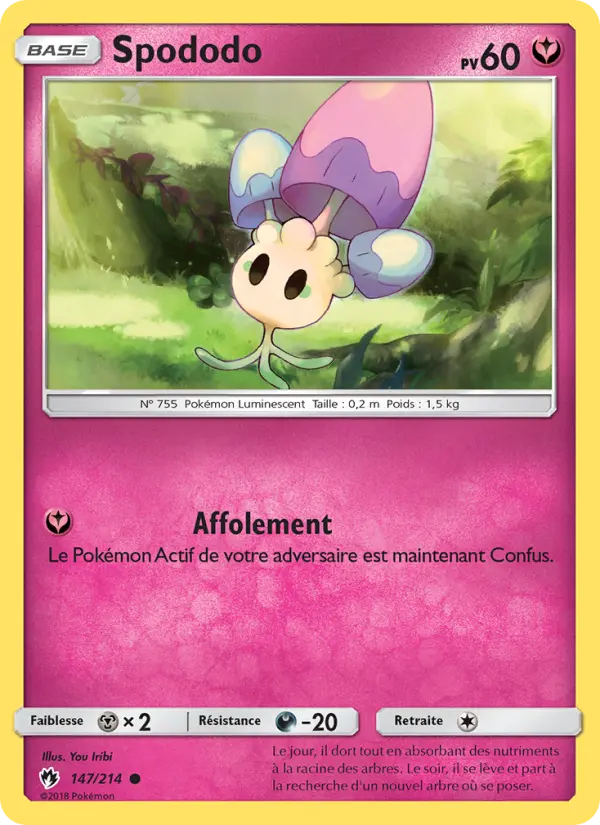 Spododo — carte 147 de l’extension Tonnerre Perdu