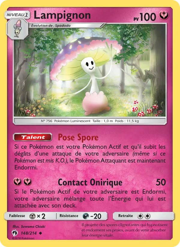 Lampignon — carte 148 de l’extension Tonnerre Perdu