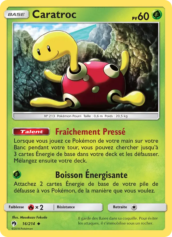 Caratroc — carte 16 de l’extension Tonnerre Perdu