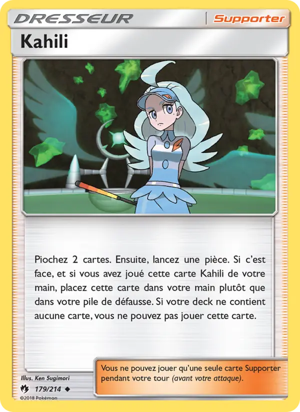 Kahili — carte 179 de l’extension Tonnerre Perdu