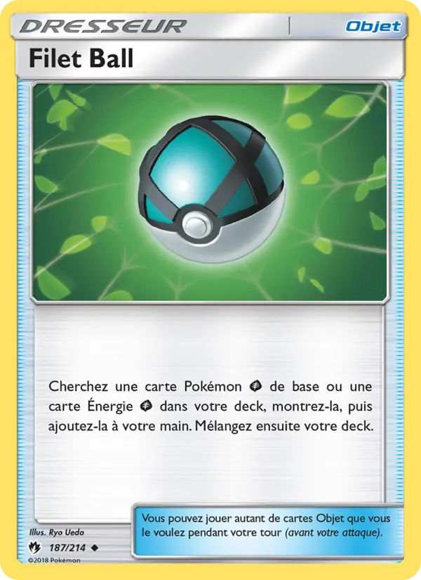 Filet Ball — carte 187 de l’extension Tonnerre Perdu