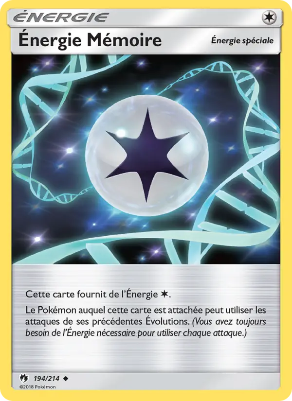 Énergie Mémoire — carte 194 de l’extension Tonnerre Perdu