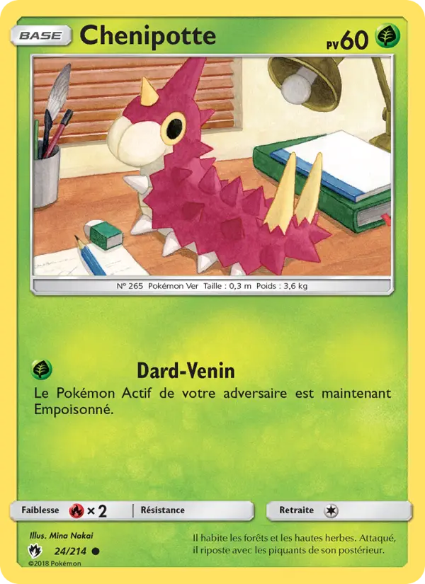 Chenipotte — carte 24 de l’extension Tonnerre Perdu