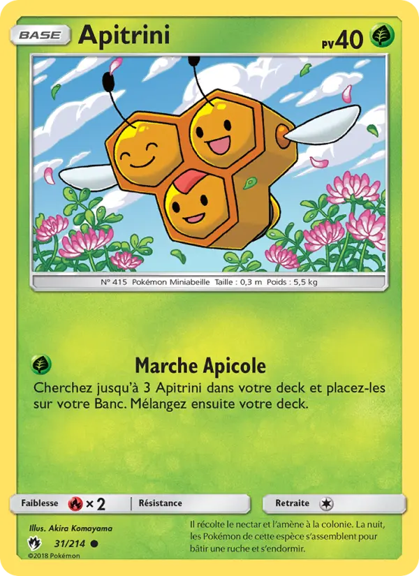 Apitrini — carte 31 de l’extension Tonnerre Perdu