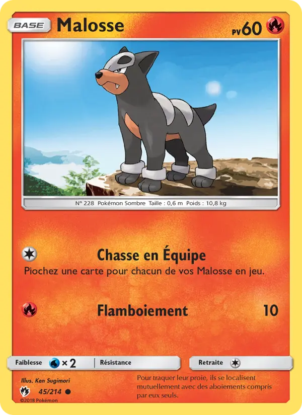 Malosse — carte 45 de l’extension Tonnerre Perdu