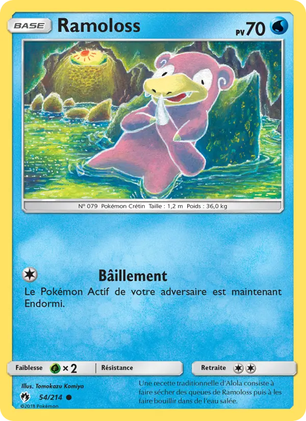 Ramoloss — carte 54 de l’extension Tonnerre Perdu