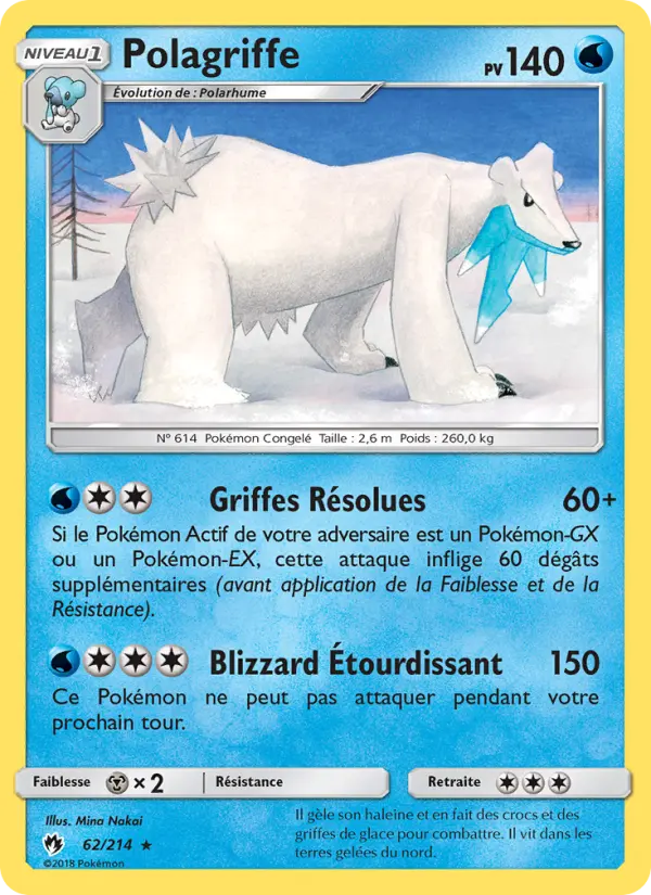 Polagriffe — carte 62 de l’extension Tonnerre Perdu