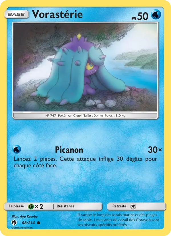 Vorastérie — carte 68 de l’extension Tonnerre Perdu
