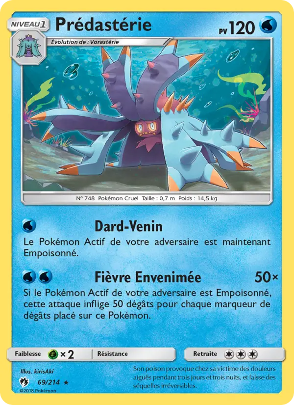 Prédastérie — carte 69 de l’extension Tonnerre Perdu