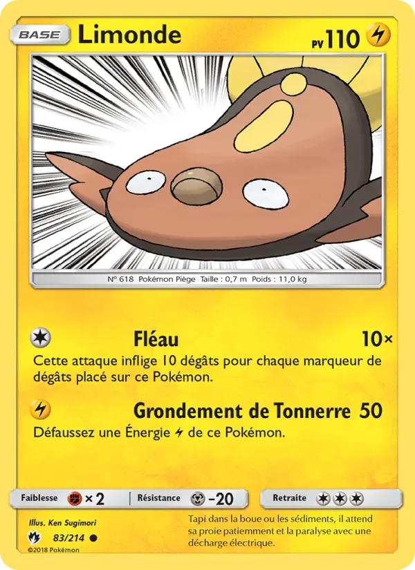 Limonde — carte 83 de l’extension Tonnerre Perdu