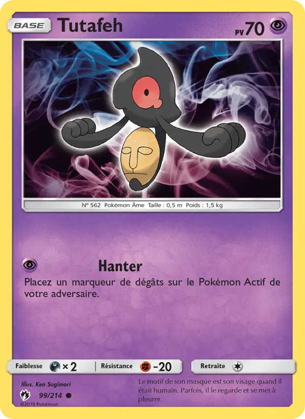 Tutafeh — carte 99 de l’extension Tonnerre Perdu